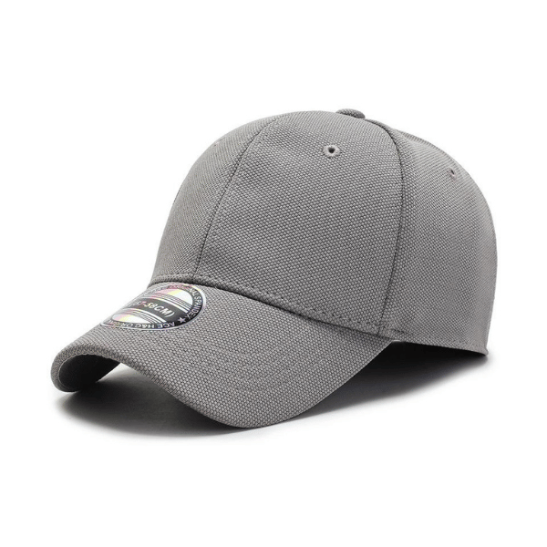 grey fitted cap