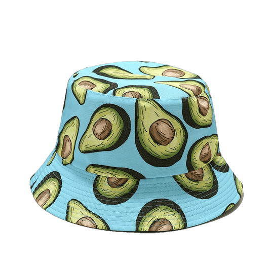 Blue Avocado Bucket Hat
