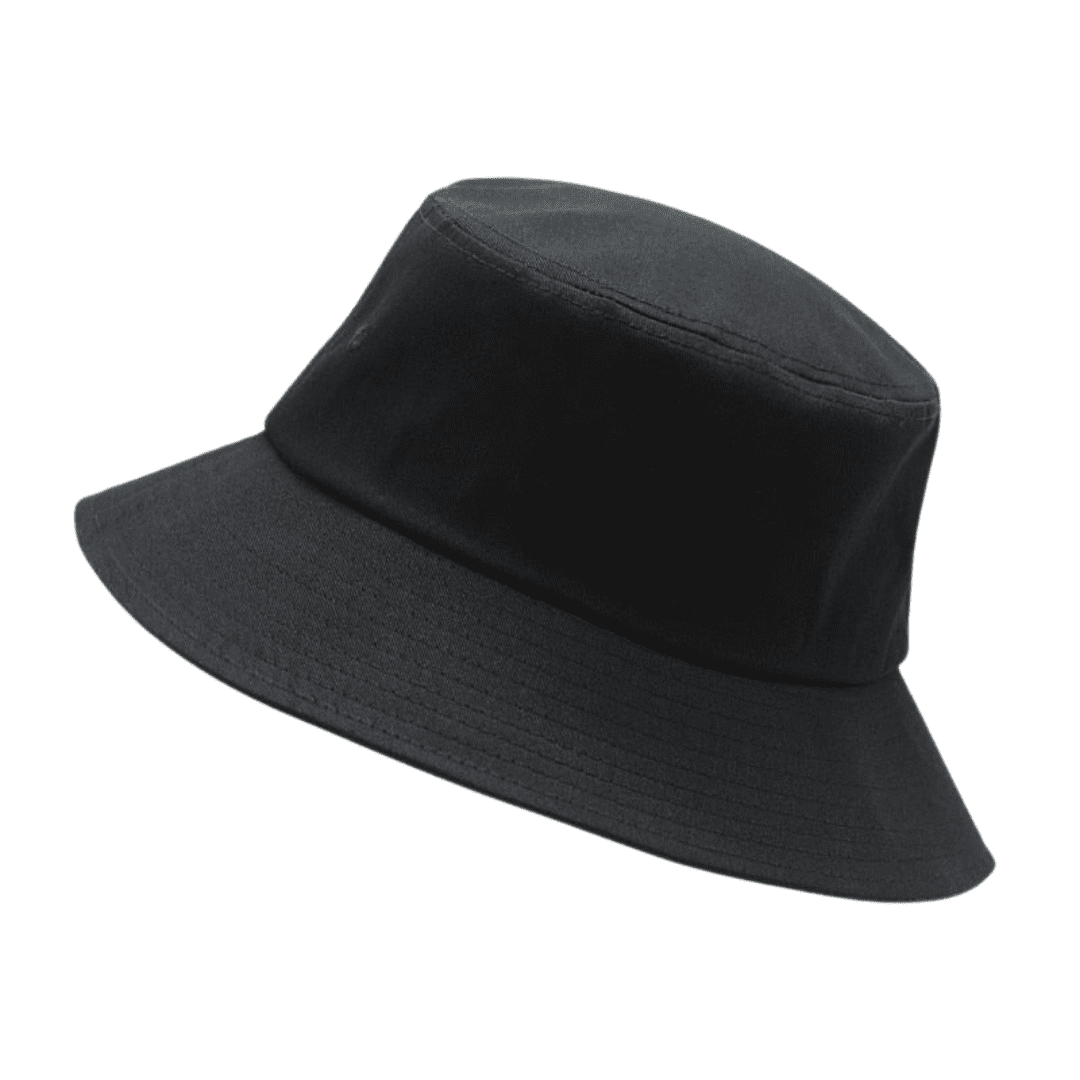 Black bucket hat for big heads nz