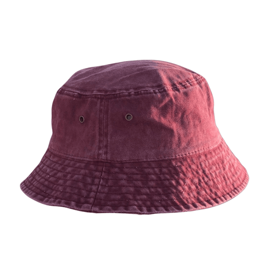 Washed Cotton Bucket Hat - Bucket Hats NZ
