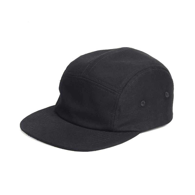 black 5 panel hat