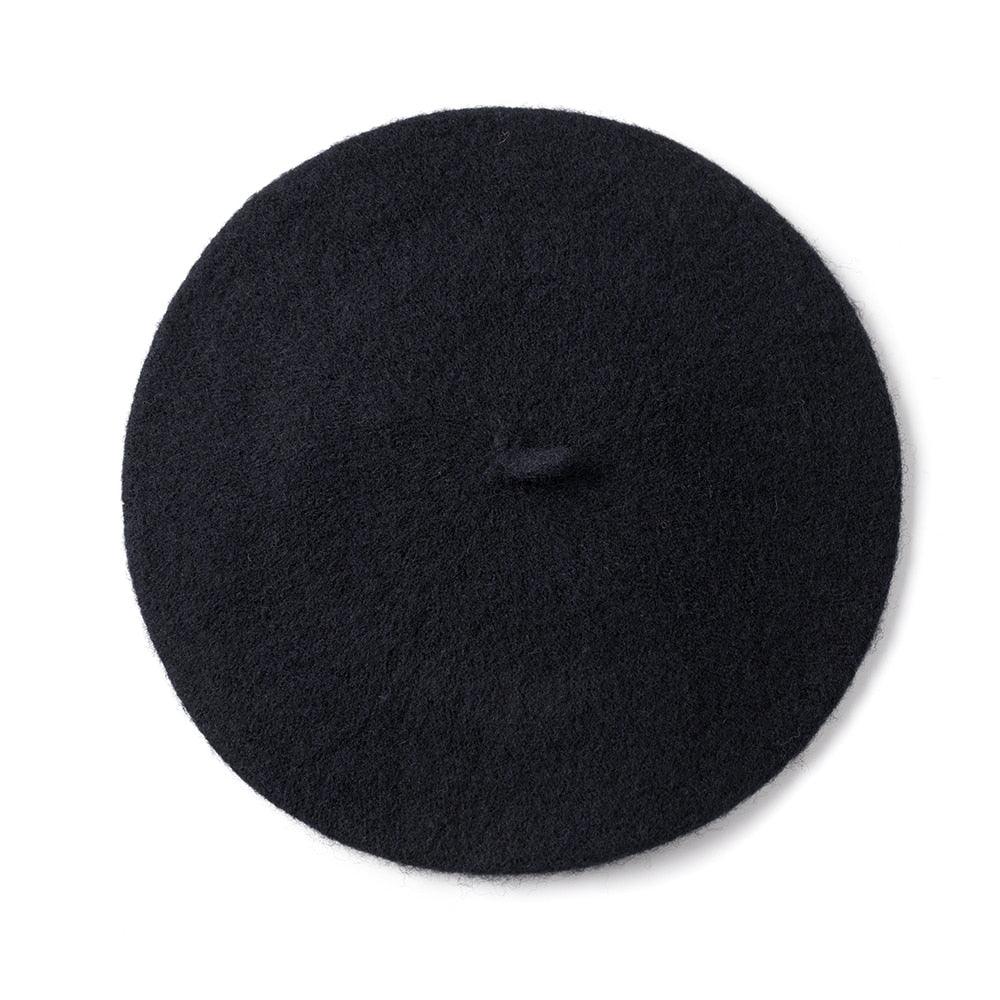 Black NZ beret hat