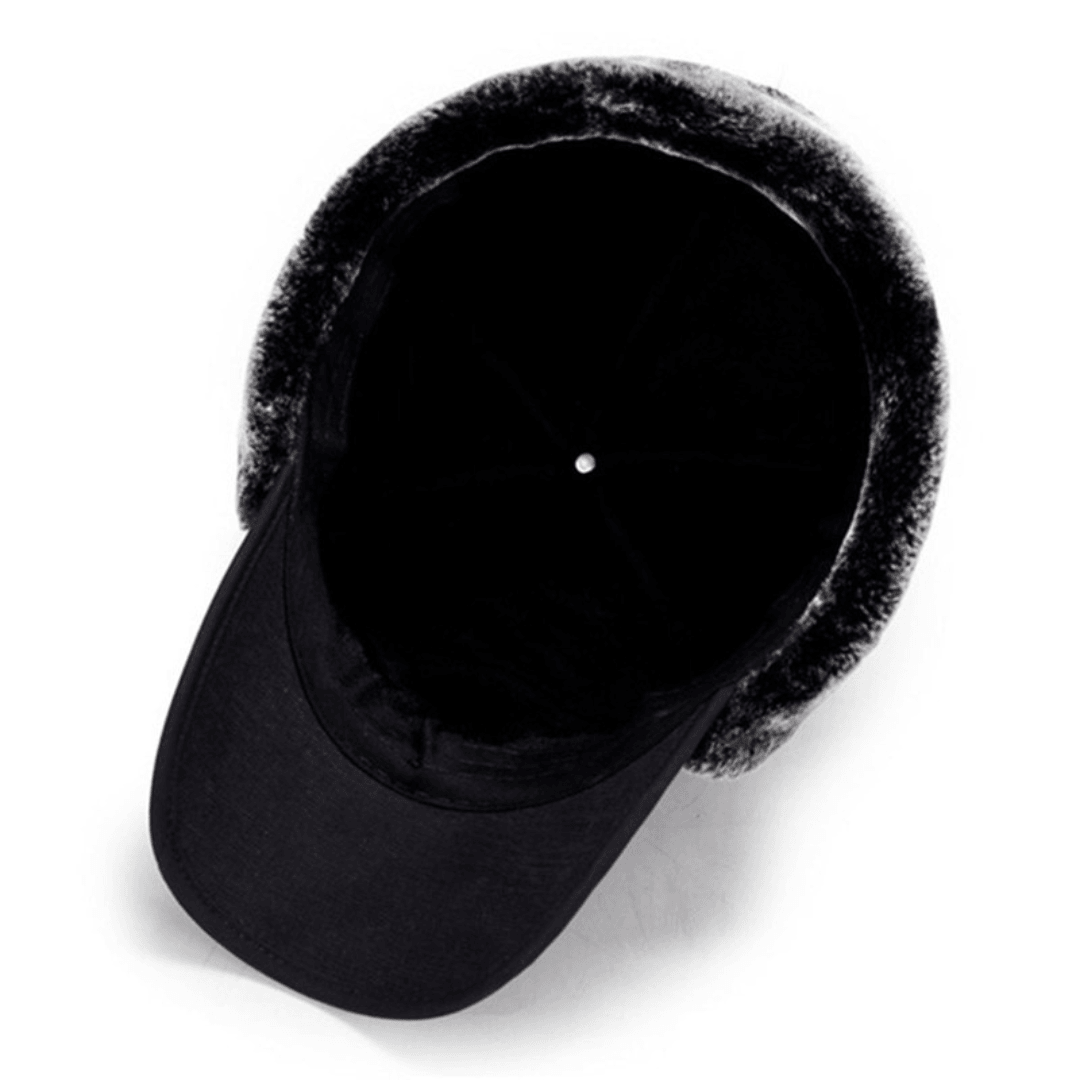 Black bomber hat