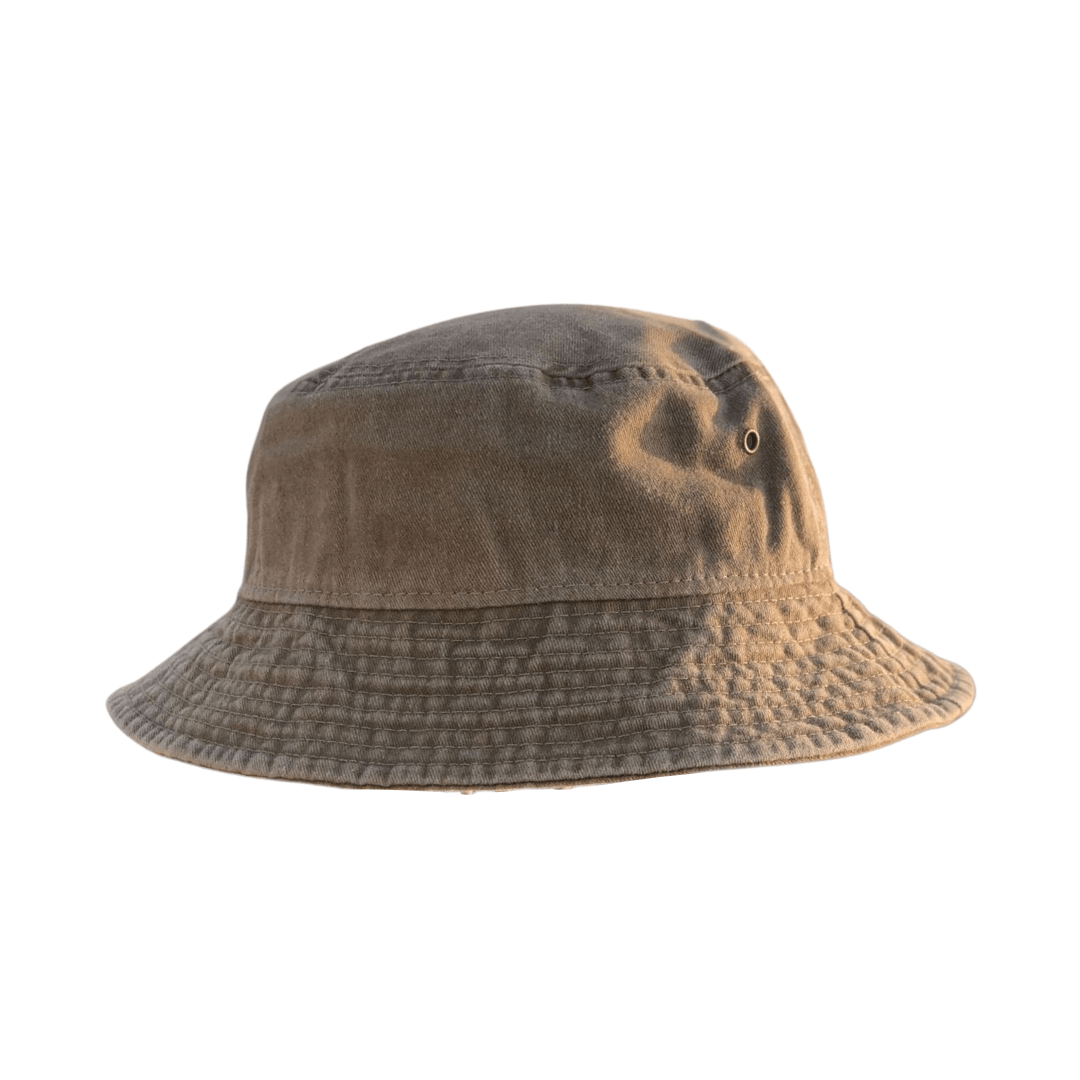 Washed Cotton Bucket Hat - Bucket Hats NZ