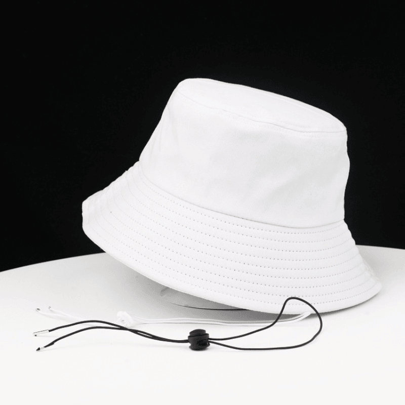 bucket hat with string