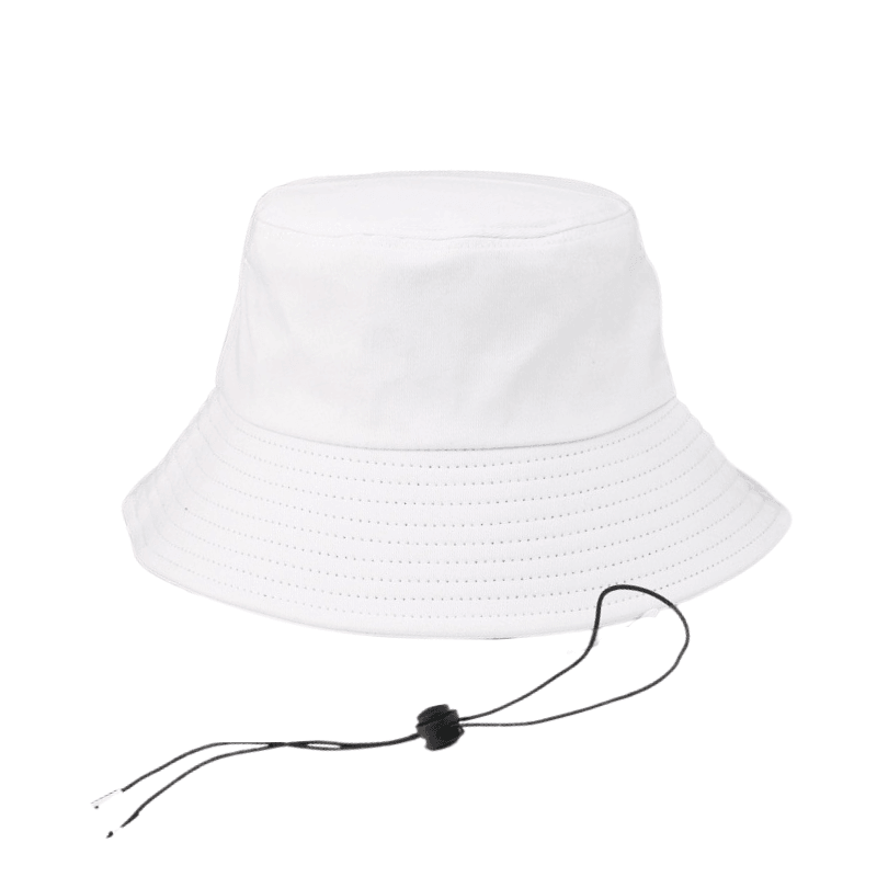 bucket hat with string