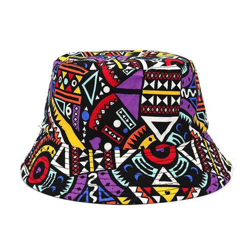 Kaleidoscopic Bucket Hat | Shop Geometrical Pattern Hats – Bucket Hats NZ