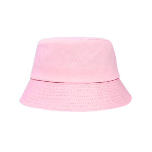 light pink bucket hat
