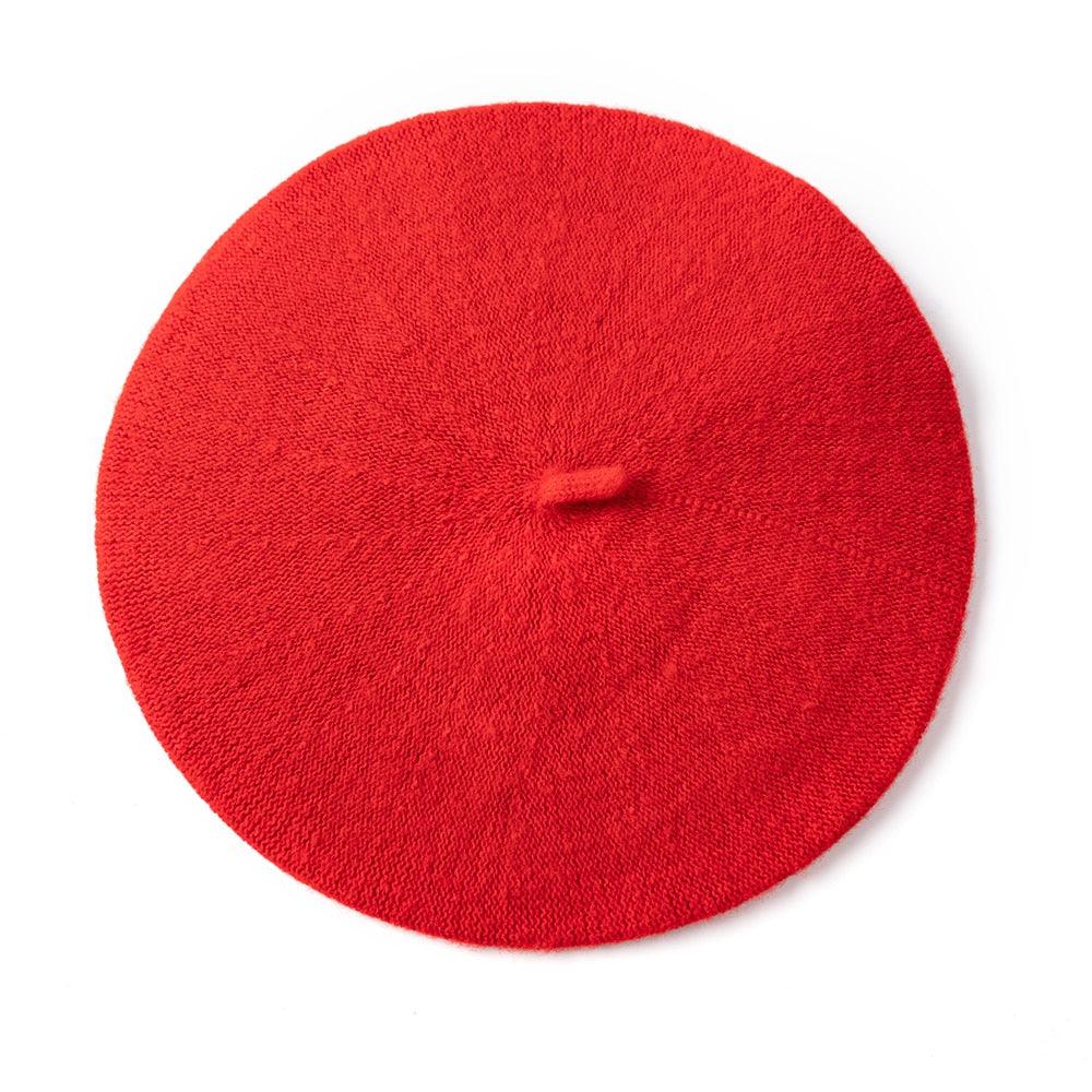 Red NZ beret hat