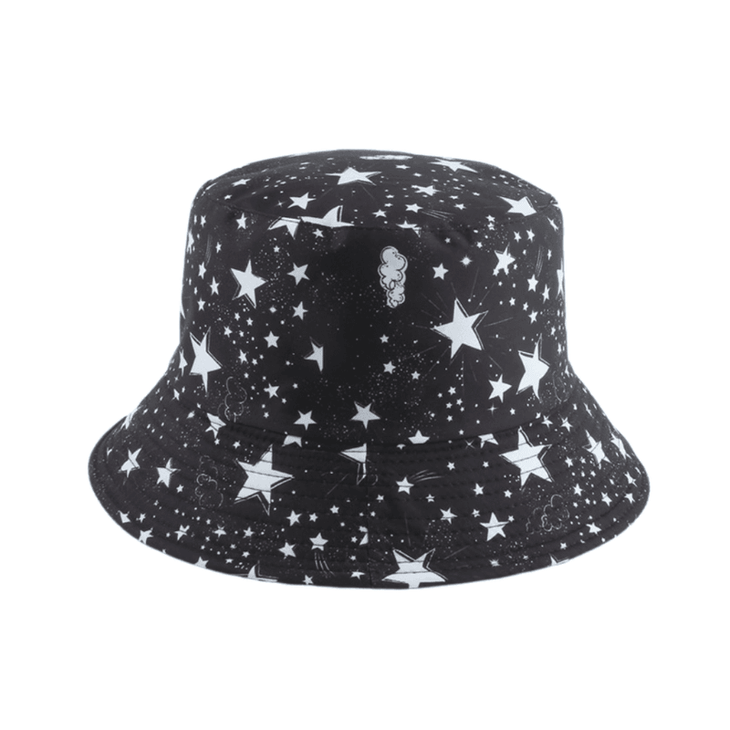 space and stars bucket hat